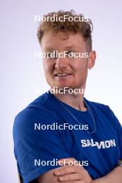 23.11.2023, Oestersund, Sweden, (SWE): Sebastian Stalder (SUI) - IBU World Cup Biathlon, photoshooting, Oestersund (SWE). www.nordicfocus.com. © Manzoni/NordicFocus. Every downloaded picture is fee-liable.