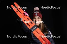07.12.2023, Oestersund, Sweden (SWE): Julia Kern (USA) - FIS world cup cross-country, photoshooting, Oestersund (SWE). www.nordicfocus.com. © Modica/NordicFocus. Every downloaded picture is fee-liable.