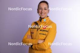 23.11.2023, Oestersund, Sweden, (SWE): Franziska Preuss (GER) - IBU World Cup Biathlon, photoshooting, Oestersund (SWE). www.nordicfocus.com. © Manzoni/NordicFocus. Every downloaded picture is fee-liable.