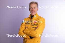 23.11.2023, Oestersund, Sweden, (SWE): Roman Rees (GER) - IBU World Cup Biathlon, photoshooting, Oestersund (SWE). www.nordicfocus.com. © Manzoni/NordicFocus. Every downloaded picture is fee-liable.