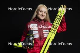 07.12.2023, Oestersund, Sweden (SWE): Katerina Janatova (CZE) - FIS world cup cross-country, photoshooting, Oestersund (SWE). www.nordicfocus.com. © Modica/NordicFocus. Every downloaded picture is fee-liable.