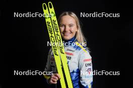 07.12.2023, Oestersund, Sweden (SWE): Linn Svahn (SWE) - FIS world cup cross-country, photoshooting, Oestersund (SWE). www.nordicfocus.com. © Modica/NordicFocus. Every downloaded picture is fee-liable.