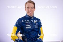23.11.2023, Oestersund, Sweden, (SWE): Sebastian Samuelsson (SWE) - IBU World Cup Biathlon, photoshooting, Oestersund (SWE). www.nordicfocus.com. © Manzoni/NordicFocus. Every downloaded picture is fee-liable.
