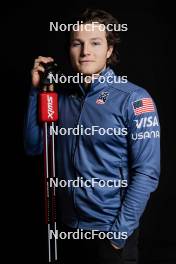 07.12.2023, Oestersund, Sweden (SWE): Jc Schoonmaker (USA) - FIS world cup cross-country, photoshooting, Oestersund (SWE). www.nordicfocus.com. © Modica/NordicFocus. Every downloaded picture is fee-liable.