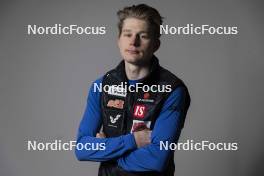 07.12.2023, Oestersund, Sweden (SWE): Remi Lindholm (FIN) - FIS world cup cross-country, photoshooting, Oestersund (SWE). www.nordicfocus.com. © Modica/NordicFocus. Every downloaded picture is fee-liable.