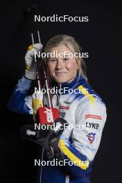 07.12.2023, Oestersund, Sweden (SWE): Maya Dhalqvist (SWE) - FIS world cup cross-country, photoshooting, Oestersund (SWE). www.nordicfocus.com. © Modica/NordicFocus. Every downloaded picture is fee-liable.
