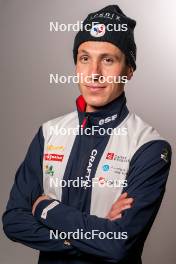 29.11.2023, Lillehammer, Norway (NOR): Laurent Muhlethaler (FRA) - FIS world cup nordic combined, photoshooting, Lillehammer (NOR). www.nordicfocus.com. © Thibaut/NordicFocus. Every downloaded picture is fee-liable.