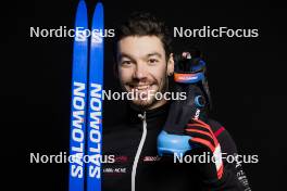 07.12.2023, Oestersund, Sweden (SWE): Antoine Cyr (CAN) - FIS world cup cross-country, photoshooting, Oestersund (SWE). www.nordicfocus.com. © Modica/NordicFocus. Every downloaded picture is fee-liable.