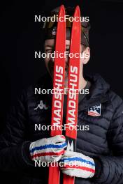 07.12.2023, Oestersund, Sweden (SWE): Ben Ogden (USA) - FIS world cup cross-country, photoshooting, Oestersund (SWE). www.nordicfocus.com. © Modica/NordicFocus. Every downloaded picture is fee-liable.