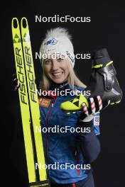 07.12.2023, Oestersund, Sweden (SWE): Teresa Stadlober (AUT) - FIS world cup cross-country, photoshooting, Oestersund (SWE). www.nordicfocus.com. © Modica/NordicFocus. Every downloaded picture is fee-liable.