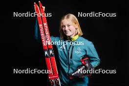 07.12.2023, Oestersund, Sweden (SWE): Emily Champion (AUS) - FIS world cup cross-country, photoshooting, Oestersund (SWE). www.nordicfocus.com. © Modica/NordicFocus. Every downloaded picture is fee-liable.