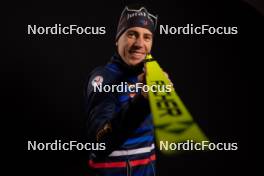 27.11.2023, Oestersund, Sweden, (SWE): Quentin Fillon Maillet (FRA) - IBU World Cup Biathlon, photoshooting, Oestersund (SWE). www.nordicfocus.com. © Manzoni/NordicFocus. Every downloaded picture is fee-liable.