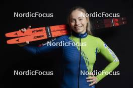 07.12.2023, Oestersund, Sweden (SWE): Anja Mandeljc (SLO) - FIS world cup cross-country, photoshooting, Oestersund (SWE). www.nordicfocus.com. © Modica/NordicFocus. Every downloaded picture is fee-liable.