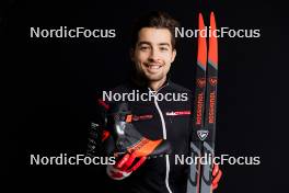 07.12.2023, Oestersund, Sweden (SWE): Olivier L?veill? (CAN) - FIS world cup cross-country, photoshooting, Oestersund (SWE). www.nordicfocus.com. © Modica/NordicFocus. Every downloaded picture is fee-liable.