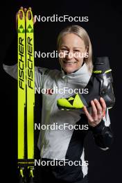 07.12.2023, Oestersund, Sweden (SWE): Anne Kyllonen (FIN) - FIS world cup cross-country, photoshooting, Oestersund (SWE). www.nordicfocus.com. © Modica/NordicFocus. Every downloaded picture is fee-liable.