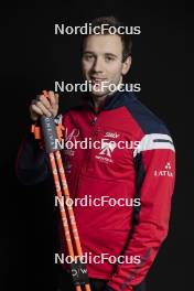 07.12.2023, Oestersund, Sweden (SWE): Vigants Raimo (LAT) - FIS world cup cross-country, photoshooting, Oestersund (SWE). www.nordicfocus.com. © Modica/NordicFocus. Every downloaded picture is fee-liable.