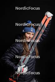 07.12.2023, Oestersund, Sweden (SWE): Lauren Jortberg (USA) - FIS world cup cross-country, photoshooting, Oestersund (SWE). www.nordicfocus.com. © Modica/NordicFocus. Every downloaded picture is fee-liable.