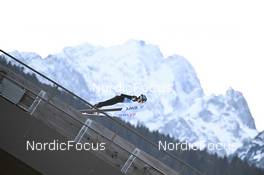 31.12.2022, Garmisch, Germany (GER): Artti Aigro (EST) - FIS world cup ski jumping men, four hills tournament, individual HS142, Garmisch (GER). www.nordicfocus.com. © Reichert/NordicFocus. Every downloaded picture is fee-liable.