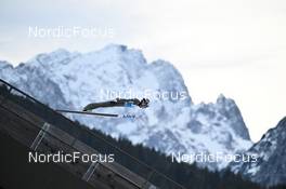 31.12.2022, Garmisch, Germany (GER): Halvor Egner Granerud (NOR) - FIS world cup ski jumping men, four hills tournament, individual HS142, Garmisch (GER). www.nordicfocus.com. © Reichert/NordicFocus. Every downloaded picture is fee-liable.