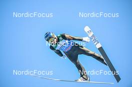 01.01.2023, Garmisch, Germany (GER): Artti Aigro (EST) - FIS world cup ski jumping men, four hills tournament, individual HS142, Garmisch (GER). www.nordicfocus.com. © Reichert/NordicFocus. Every downloaded picture is fee-liable.