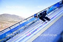 31.12.2022, Garmisch, Germany (GER): Artti Aigro (EST) - FIS world cup ski jumping men, four hills tournament, individual HS142, Garmisch (GER). www.nordicfocus.com. © Reichert/NordicFocus. Every downloaded picture is fee-liable.