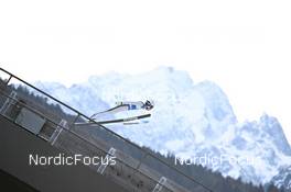 31.12.2022, Garmisch, Germany (GER): Daniel Andrei Cacina (ROU) - FIS world cup ski jumping men, four hills tournament, individual HS142, Garmisch (GER). www.nordicfocus.com. © Reichert/NordicFocus. Every downloaded picture is fee-liable.
