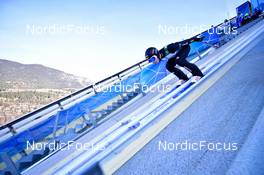 31.12.2022, Garmisch, Germany (GER): Alex Insam (ITA) - FIS world cup ski jumping men, four hills tournament, individual HS142, Garmisch (GER). www.nordicfocus.com. © Reichert/NordicFocus. Every downloaded picture is fee-liable.