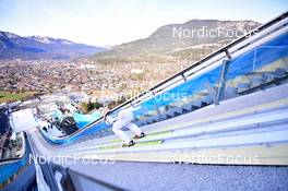 31.12.2022, Garmisch, Germany (GER): Jan Hoerl (AUT) - FIS world cup ski jumping men, four hills tournament, individual HS142, Garmisch (GER). www.nordicfocus.com. © Reichert/NordicFocus. Every downloaded picture is fee-liable.