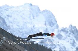 31.12.2022, Garmisch, Germany (GER): Stephan Leyhe (GER) - FIS world cup ski jumping men, four hills tournament, individual HS142, Garmisch (GER). www.nordicfocus.com. © Reichert/NordicFocus. Every downloaded picture is fee-liable.