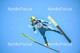 01.01.2023, Garmisch, Germany (GER): Vilho Palosaari (FIN) - FIS world cup ski jumping men, four hills tournament, individual HS142, Garmisch (GER). www.nordicfocus.com. © Reichert/NordicFocus. Every downloaded picture is fee-liable.