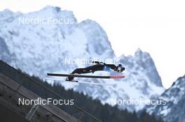 31.12.2022, Garmisch, Germany (GER): Andreas Wellinger (GER) - FIS world cup ski jumping men, four hills tournament, individual HS142, Garmisch (GER). www.nordicfocus.com. © Reichert/NordicFocus. Every downloaded picture is fee-liable.