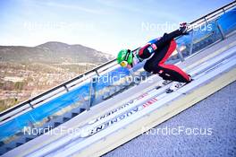 31.12.2022, Garmisch, Germany (GER): Daniel Tschofenig (AUT) - FIS world cup ski jumping men, four hills tournament, individual HS142, Garmisch (GER). www.nordicfocus.com. © Reichert/NordicFocus. Every downloaded picture is fee-liable.