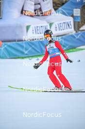 01.01.2023, Garmisch, Germany (GER): Kristoffer Eriksen Sundal (NOR) - FIS world cup ski jumping men, four hills tournament, individual HS142, Garmisch (GER). www.nordicfocus.com. © Reichert/NordicFocus. Every downloaded picture is fee-liable.