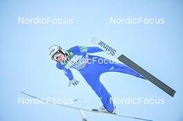 01.01.2023, Garmisch, Germany (GER): Domen Prevc (SLO) - FIS world cup ski jumping men, four hills tournament, individual HS142, Garmisch (GER). www.nordicfocus.com. © Reichert/NordicFocus. Every downloaded picture is fee-liable.