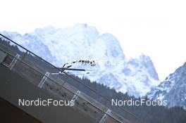 31.12.2022, Garmisch, Germany (GER): Kevin Maltsev (EST) - FIS world cup ski jumping men, four hills tournament, individual HS142, Garmisch (GER). www.nordicfocus.com. © Reichert/NordicFocus. Every downloaded picture is fee-liable.