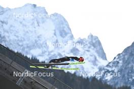 31.12.2022, Garmisch, Germany (GER): Constantin Schmid (GER) - FIS world cup ski jumping men, four hills tournament, individual HS142, Garmisch (GER). www.nordicfocus.com. © Reichert/NordicFocus. Every downloaded picture is fee-liable.