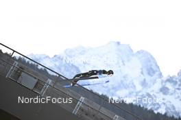 31.12.2022, Garmisch, Germany (GER): Alex Insam (ITA) - FIS world cup ski jumping men, four hills tournament, individual HS142, Garmisch (GER). www.nordicfocus.com. © Reichert/NordicFocus. Every downloaded picture is fee-liable.