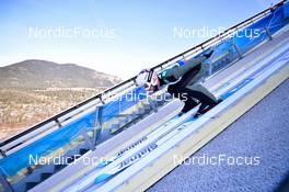 31.12.2022, Garmisch, Germany (GER): Vladimir Zografski (BUL) - FIS world cup ski jumping men, four hills tournament, individual HS142, Garmisch (GER). www.nordicfocus.com. © Reichert/NordicFocus. Every downloaded picture is fee-liable.