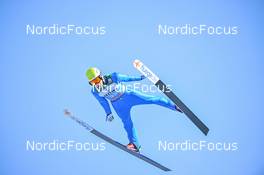 01.01.2023, Garmisch, Germany (GER): Danil Vassilyev (KAZ) - FIS world cup ski jumping men, four hills tournament, individual HS142, Garmisch (GER). www.nordicfocus.com. © Reichert/NordicFocus. Every downloaded picture is fee-liable.