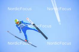 01.01.2023, Garmisch, Germany (GER): Danil Vassilyev (KAZ) - FIS world cup ski jumping men, four hills tournament, individual HS142, Garmisch (GER). www.nordicfocus.com. © Reichert/NordicFocus. Every downloaded picture is fee-liable.