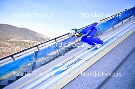 31.12.2022, Garmisch, Germany (GER): Lovro Kos (SLO) - FIS world cup ski jumping men, four hills tournament, individual HS142, Garmisch (GER). www.nordicfocus.com. © Reichert/NordicFocus. Every downloaded picture is fee-liable.