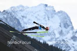 31.12.2022, Garmisch, Germany (GER): Karl Geiger (GER) - FIS world cup ski jumping men, four hills tournament, individual HS142, Garmisch (GER). www.nordicfocus.com. © Reichert/NordicFocus. Every downloaded picture is fee-liable.
