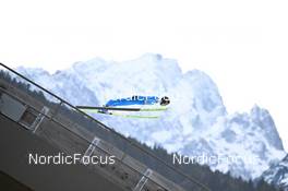 31.12.2022, Garmisch, Germany (GER): Gregor Deschwanden (SUI) - FIS world cup ski jumping men, four hills tournament, individual HS142, Garmisch (GER). www.nordicfocus.com. © Reichert/NordicFocus. Every downloaded picture is fee-liable.