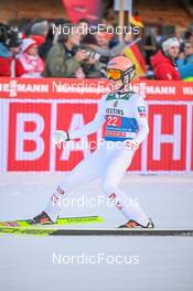 01.01.2023, Garmisch, Germany (GER): Jan Hoerl (AUT) - FIS world cup ski jumping men, four hills tournament, individual HS142, Garmisch (GER). www.nordicfocus.com. © Reichert/NordicFocus. Every downloaded picture is fee-liable.