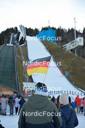01.01.2023, Garmisch, Germany (GER): feature: fans, Olympiaschanze - FIS world cup ski jumping men, four hills tournament, individual HS142, Garmisch (GER). www.nordicfocus.com. © Reichert/NordicFocus. Every downloaded picture is fee-liable.