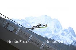 31.12.2022, Garmisch, Germany (GER): Finn Braun (GER) - FIS world cup ski jumping men, four hills tournament, individual HS142, Garmisch (GER). www.nordicfocus.com. © Reichert/NordicFocus. Every downloaded picture is fee-liable.