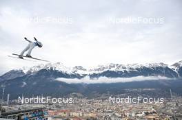 04.01.2023, Innsbruck, Austria (AUT): Yukiya Sato (JPN) - FIS world cup ski jumping men, four hills tournament, individual HS130, Innsbruck (AUT). www.nordicfocus.com. © Reichert/NordicFocus. Every downloaded picture is fee-liable.