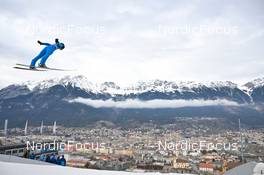 04.01.2023, Innsbruck, Austria (AUT): Gregor Deschwanden (SUI) - FIS world cup ski jumping men, four hills tournament, individual HS130, Innsbruck (AUT). www.nordicfocus.com. © Reichert/NordicFocus. Every downloaded picture is fee-liable.