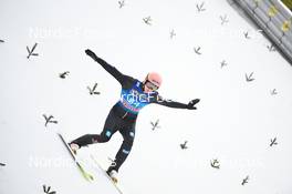 03.01.2023, Innsbruck, Austria (AUT): Karl Geiger (GER) - FIS world cup ski jumping men, four hills tournament, individual HS130, Innsbruck (AUT). www.nordicfocus.com. © Reichert/NordicFocus. Every downloaded picture is fee-liable.