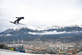 04.01.2023, Innsbruck, Austria (AUT): Philipp Raimund (GER) - FIS world cup ski jumping men, four hills tournament, individual HS130, Innsbruck (AUT). www.nordicfocus.com. © Reichert/NordicFocus. Every downloaded picture is fee-liable.